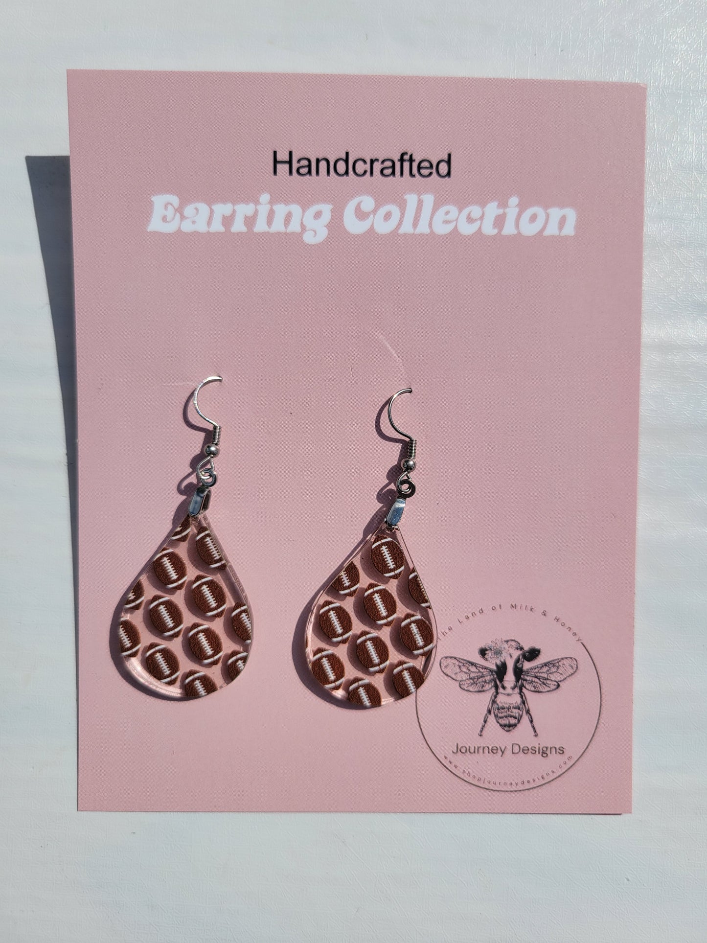 Football Earrings