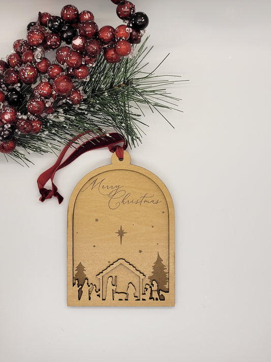 Nativity Scene Ornament